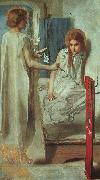 Dante Gabriel Rossetti Ecce Ancilla Domini ! Sweden oil painting reproduction
